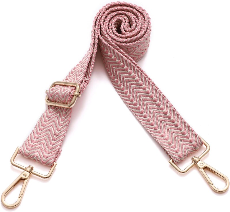 S-Jacorry Purse Strap Replacement Crossbody Wide Shoulder Strap Adjustable Canvas Straps Handbag Strap Replacement Belts - Image 2